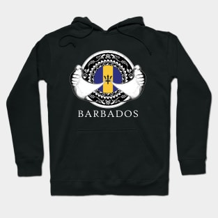 Manta Ray Flag of Barbados Hoodie